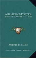 Aux Avant-Postes