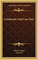 Confucius And Lao Tsze
