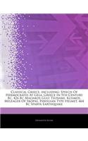 Articles on Classical Greece, Including: Speech of Hermocrates at Gela, Greece in 5th Century BC, 426 BC Maliakos Gulf Tsunami, Klismos, Meleager of S