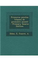 Primeros pinitos (classes de première année)