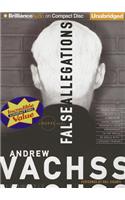 False Allegations: (Burke Novels (Audio))