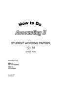 How to Do Accounting II Student Working Papers