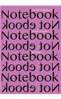 Dot Grid Notebook 1/4 Inch Squares 160 pages