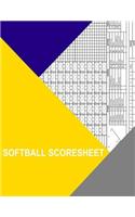 Softball Scoresheet