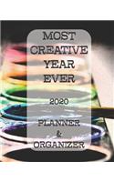 Most Creative Year Ever 2020 Planner & Organizer