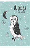Cosmic Owl: The Little Book of Big Ideas 6 x 9 Wide Ruled Note Book:: Unique Art Design(3 Cosmic Notebooks)