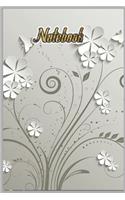 Beautiful Composition Notebook Modern Florals - College Ruled