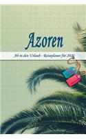 Azoren - Ab in den Urlaub - Reiseplaner 2020: Urlaubsplaner für deine Reise in 2020 - Checklisten - Kontaktdaten - Packliste - Platz für Fotos und Zeichnungen - 108 Seiten - 6" x 9" (ca. Din-A5)