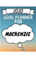 2020 Goal Planner For Mackenzie