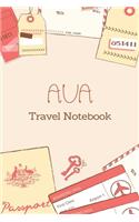 Ava TRAVEL NOTEBOOK: Tickets, passport Beautiful Travel Planner / Notebook personalized for Ava in Soft Pink Color and beautiful design for travellers.: The best gift fo