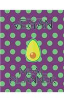 Vegan Meal Planner: 52 Weeks Meal Planner for Vegetarian-Large Size 8.5 x 11-Include: Freezer Inventory, Week Meal Planner, Shopping List, Notes-Vegan Gifts-Easy Help i