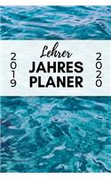 Lehrer Jahres Planer 2019 2020