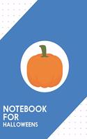 Notebook for Halloweens: Dotted Journal with Thanksgiving pumpkin Design - Cool Gift for a friend or family who loves celebration presents! - 6x9" - 180 White dotted pages -