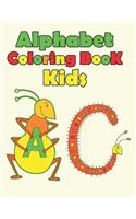 Alphabet coloring books for kids