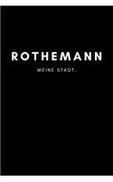 Rothemann: Notizbuch, Notizblock, Notebook - Punktraster, Punktiert, Dotted - DIN A5 (6x9 Zoll), 120 freie Seiten - Notizen, Termine, Ideen, Skizzen, Planer, T