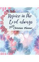 Rejoice In The Lord Always 2020 Christian Planner