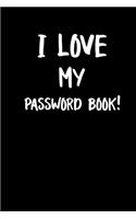 I Love My Password Book!