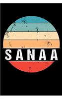 Sanaa: 100 Pages 6 'x 9' -Dot Graph Paper Journal Manuscript - Planner - Scratchbook - Diary