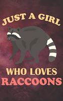 Just A Girl Who Loves Raccoons