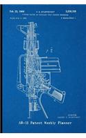 Ar-15 Patent Weekly Planner