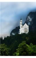 My Travel Journal: neuschwanstein castle 150 pages / 75 sheets, half blank and half college ruled lines, 6 x 9