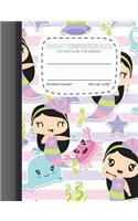 Primary Composition Notebooks Top Half Blank for Drawing