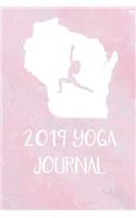 2019 Yoga Journal: This cute Wisconsin Yoga Journal is a great way to track your practice. Record your classes, mantras, intentions, and results. Makes a great gift fo