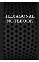 Hexagonal Notebook: Hexagonal Graph Paper, Organic Chemistry Paper