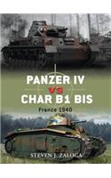 Panzer IV vs Char B1 bis