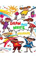 Draw And Write Journal: Primary Composition Notebook V1