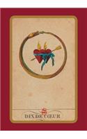 Carnet Ligné Cartomancie, Dix de Coeur, 18e Siècle: (Bnf Cartes a Jouer)