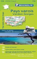 Michelin Pays Varois Verdon Gorges Zoom Map 114