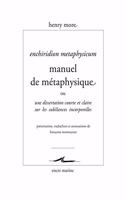 Manuel de Metaphysique