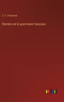 Éleméns de la grammaire française