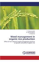 Weed management in organic rice production