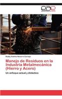 Manejo de Residuos en la Industria Metalmecánica (Hierro y Acero)
