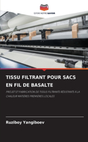 Tissu Filtrant Pour Sacs En Fil de Basalte
