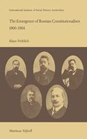 Emergence of Russian Contitutionalism 1900-1904