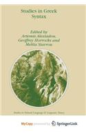 Studies in Greek Syntax