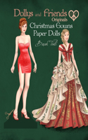 Dollys and Friends Originals, Christmas Gowns Paper Dolls