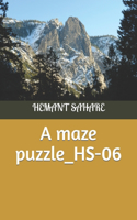A maze puzzle_HS-06