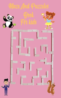 Maze and Puzzeles Book for kids