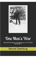 One Man's War