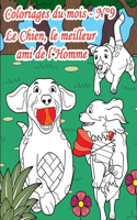 Coloriages du mois - N°9 - Le Chien, le meilleur ami de l'Homme