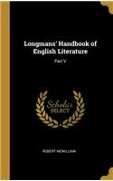Longmans' Handbook of English Literature