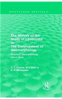 History of the Study of Landforms