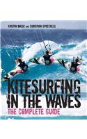 Kitesurfing in the Waves