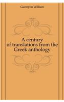 Century of Translations from the Greek Anthology