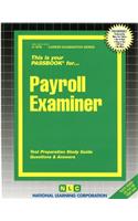 Payroll Examiner: Passbooks Study Guide