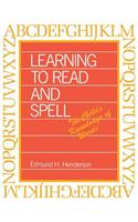 Learning to Read & Spell